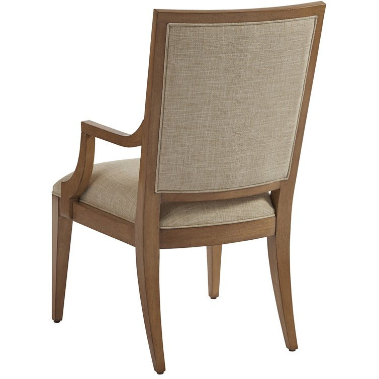 Newport Eastbluff Upholstered Arm Chair Dining Room Barclay Butera   