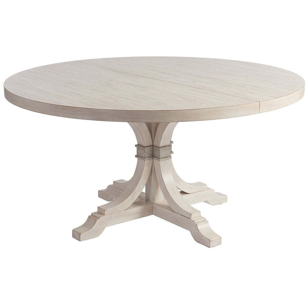 Newport Magnolia Round Dining Table Dining Room Barclay Butera   