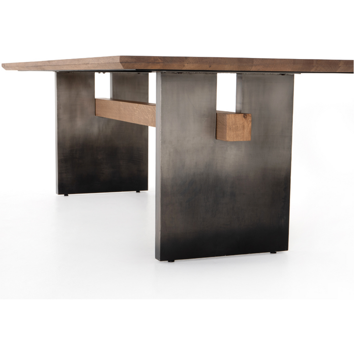 Brennan Dining Table, Dove Oak Dining Room Four Hands   