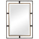 Carrizo Rectangle Mirror Accessories Uttermost   