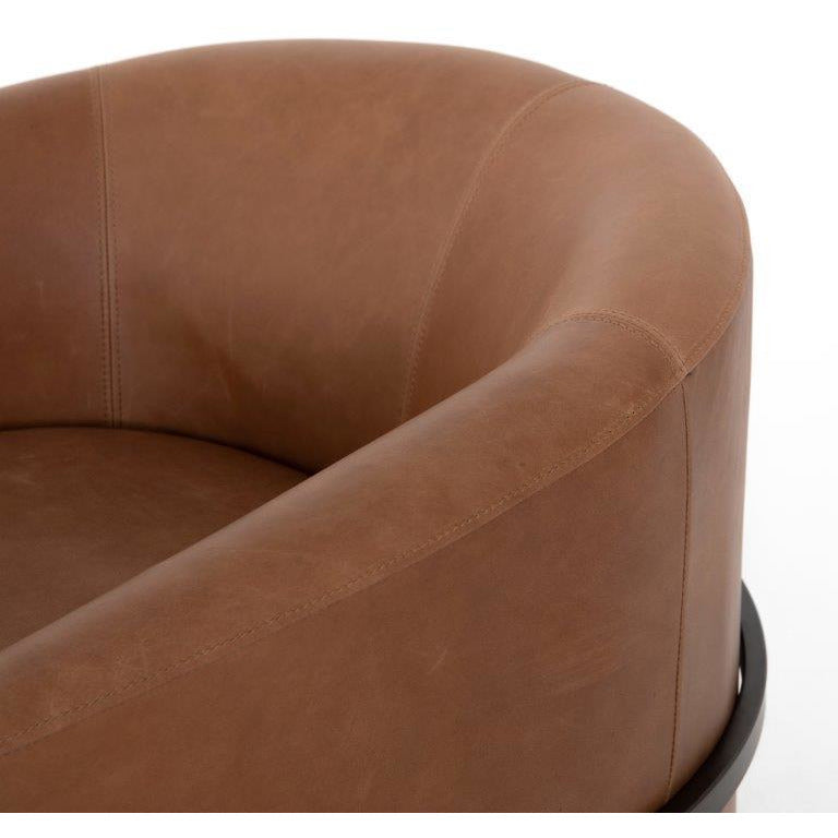 Corbin Chair, Chaps Sand Living Room Four Hands   