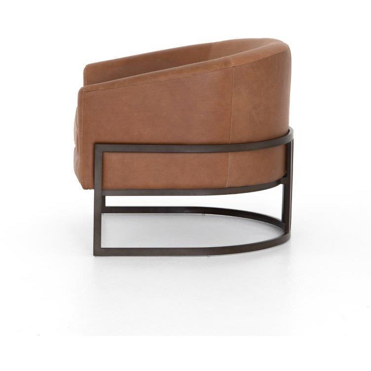 Corbin Chair, Chaps Sand Living Room Four Hands   