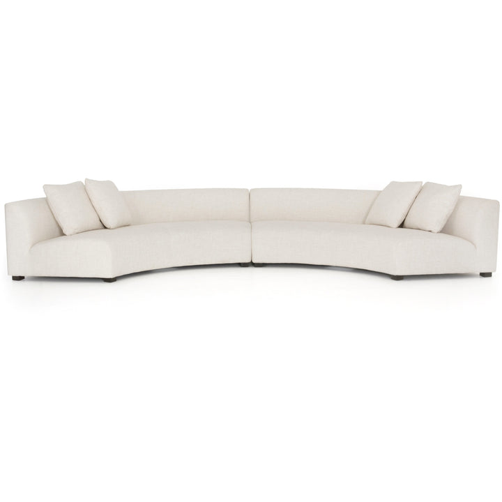 Liam 2-Piece Sectional, Dover Crescent Living Room Four Hands   
