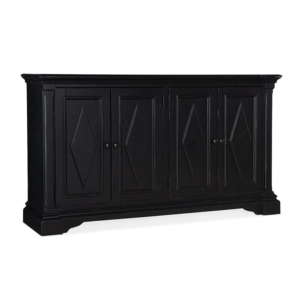 Commerce & Market Four-Door Cabinet Living Room Hooker Furniture   