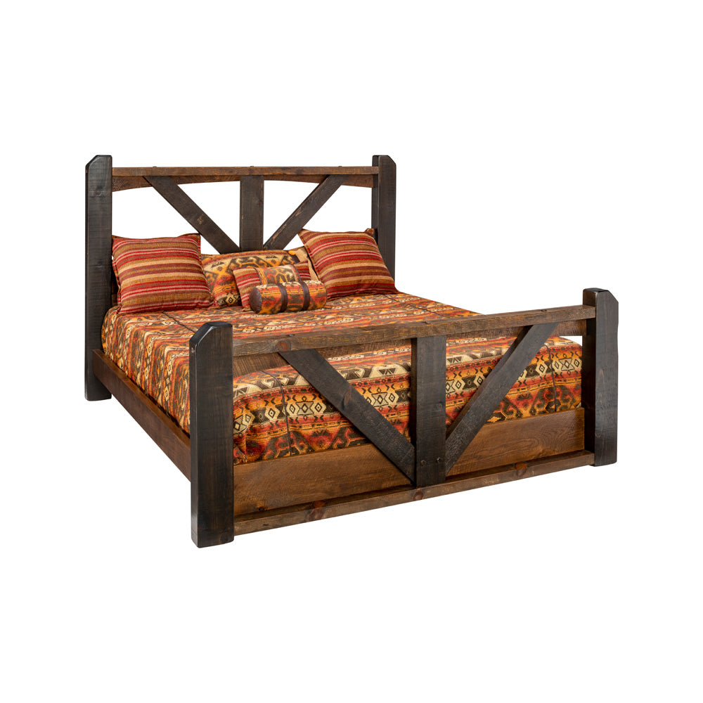 Yellowstone Dutton Sugar Pine King Bed Bedroom Green Gables   