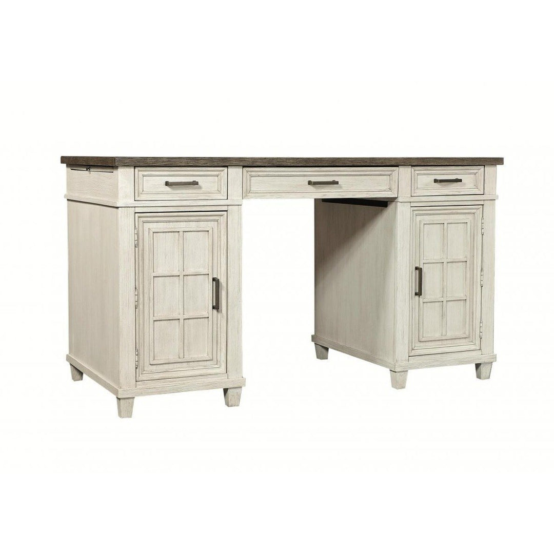 Caraway Aged Ivory Crafting Desk 