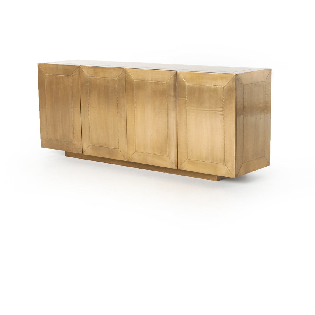 Freda Sideboard, Aged Brass Dining Room Four Hands   