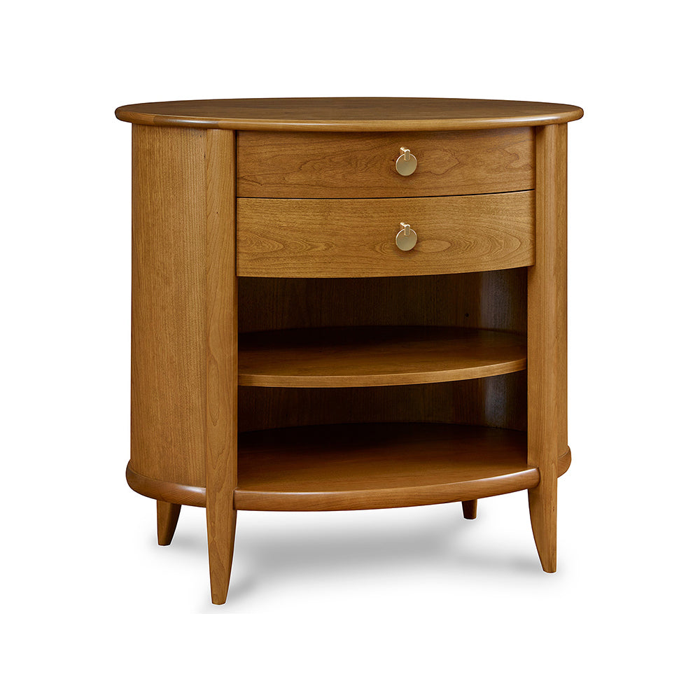 Martine Oval Nightstand Bedroom Stickley
