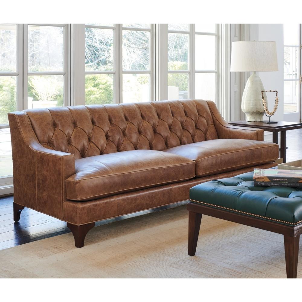 Silverado Sonoma Leather Sofa 