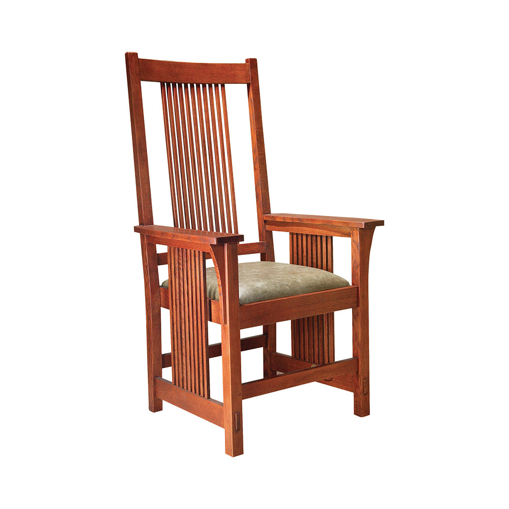 Mission Spindle Arm Chair 
