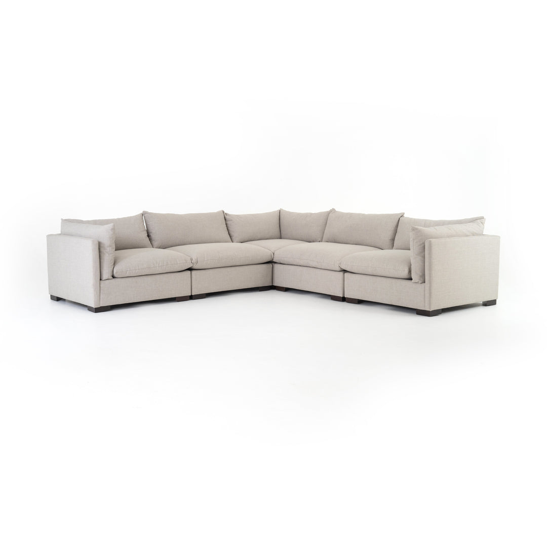 Westwood 5-Piece Sectional, Moon Living Room Four Hands Default Title  