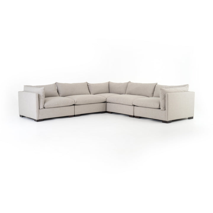 Westwood 5-Piece Sectional, Moon Living Room Four Hands Default Title  