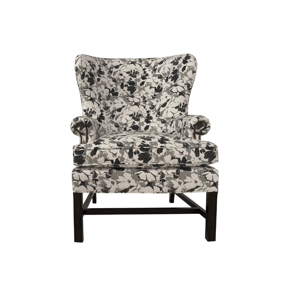 Audrey Wingback Chair Living Room Seldens   