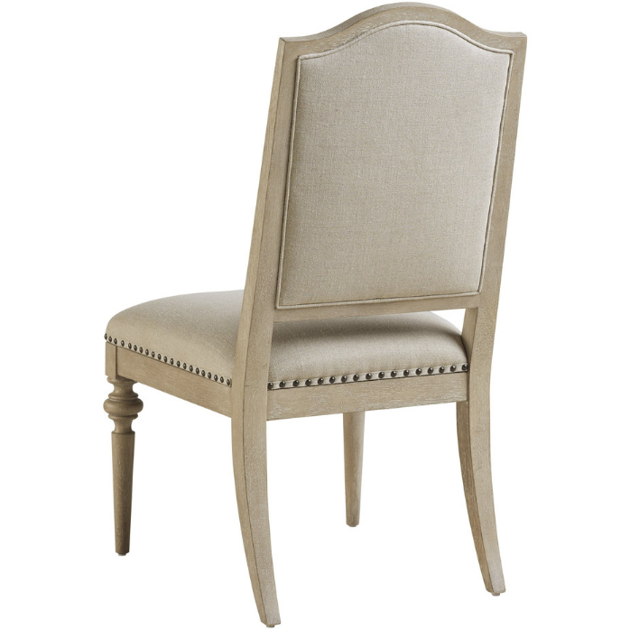 Malibu Aidan Upholstered Side Chair Dining Room Barclay Butera   