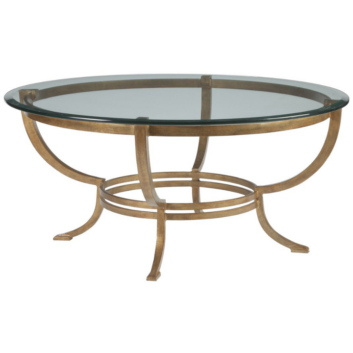 Metal Designs Andress Round Cocktail Table Living Room Artistica Home   