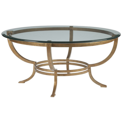 Metal Designs Andress Round Cocktail Table 