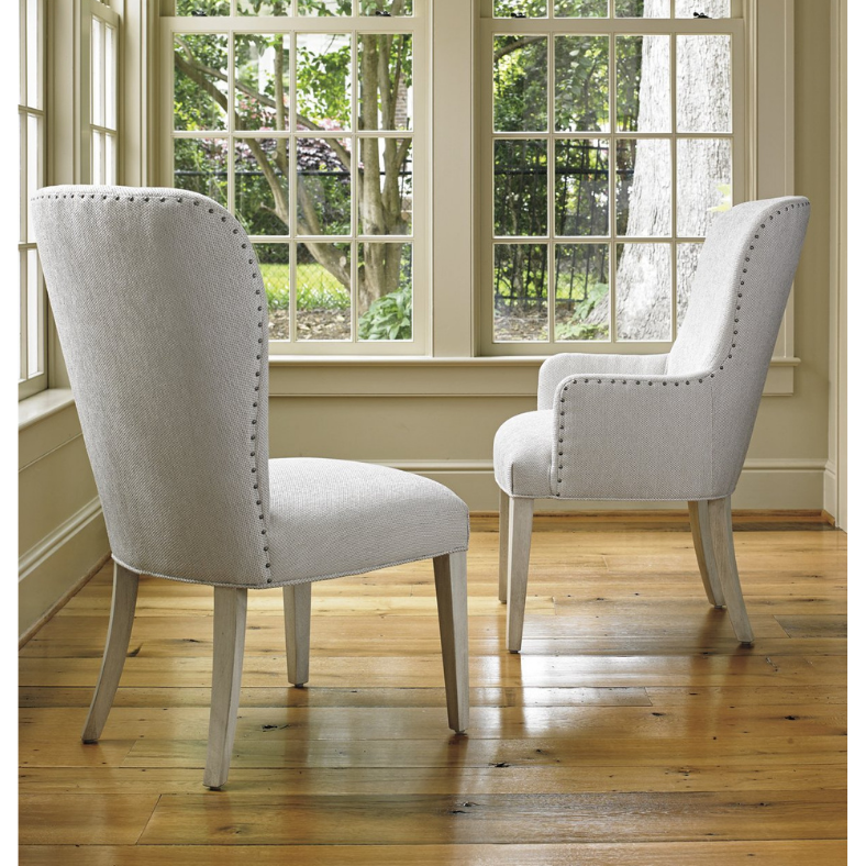 Oyster Bay Baxter Upholstered Side Chair Dining Room Lexington   