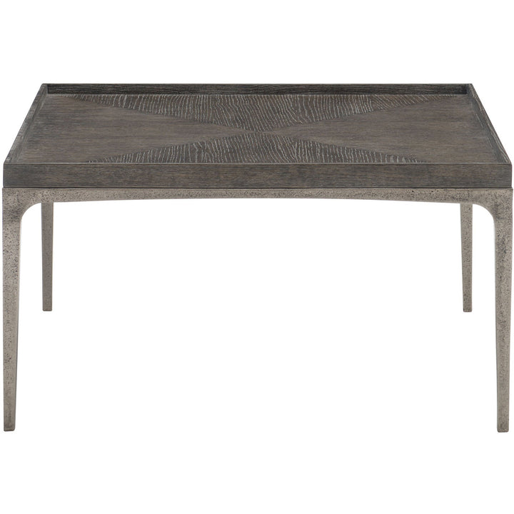 Strata Charcoal Cocktail Table Living Room Bernhardt   