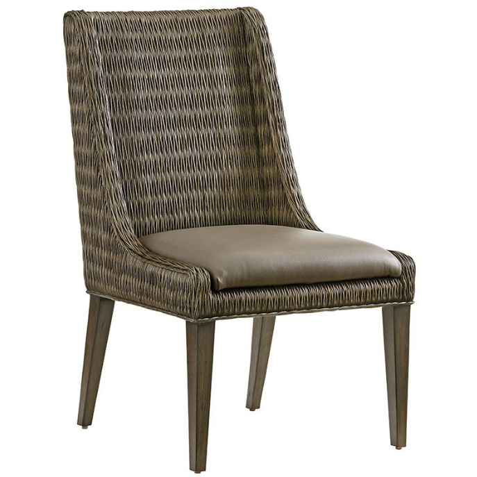 Cypress Point Brandon Woven Side Chair Dining Room Tommy Bahama Home   