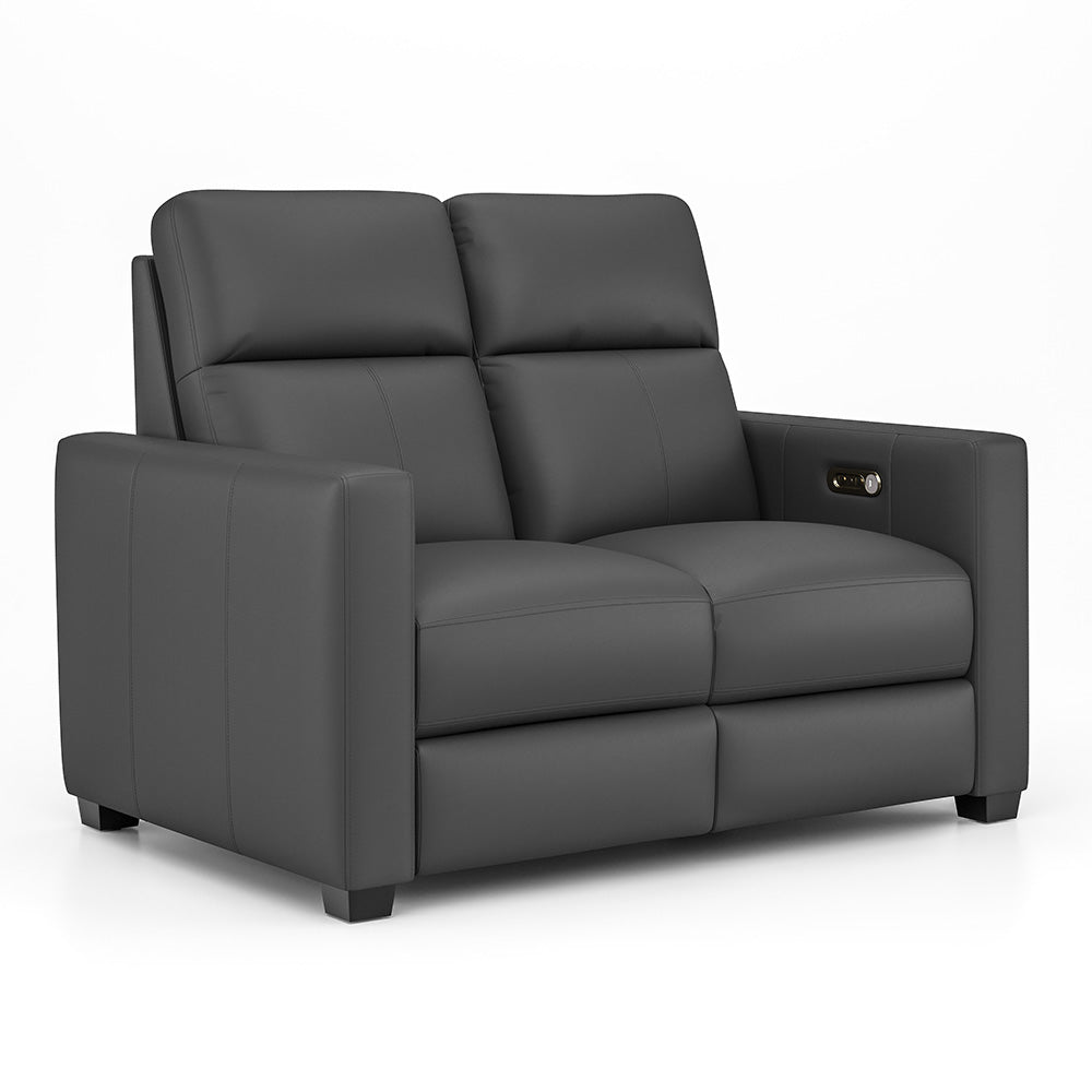 Broadway Power Reclining Loveseat with Power Headrests 