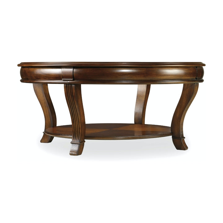 Brookhaven Round Cocktail Table Living Room Hooker Furniture   
