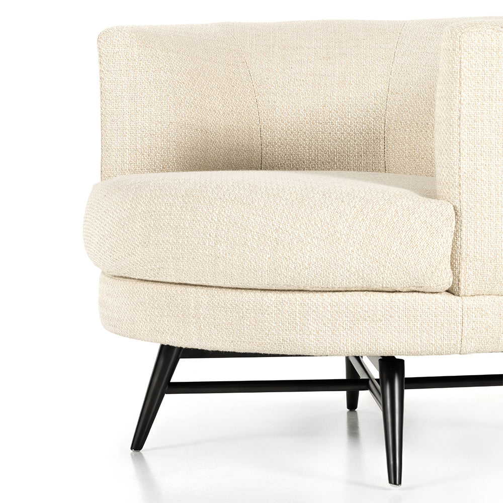 Carmela Swivel Chair Living Room Four Hands   