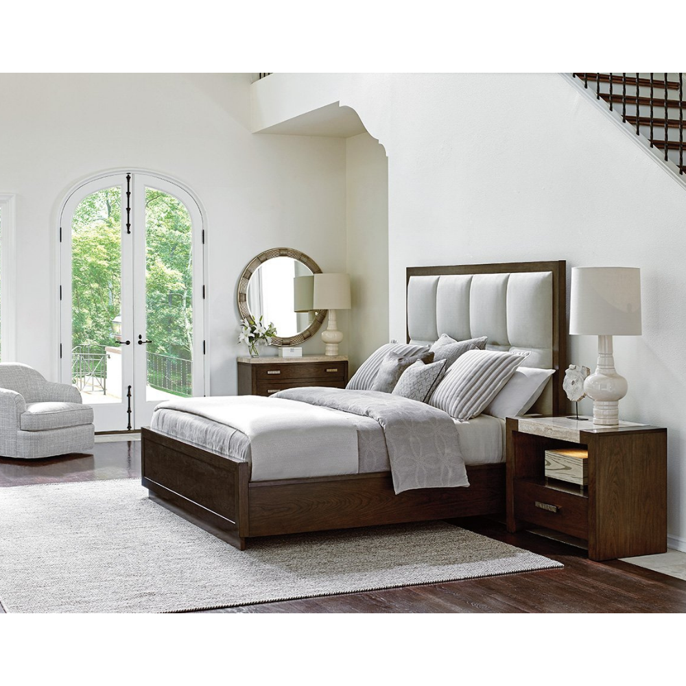 Laurel Canyon Casa Del Mar Upholstered Bed Bedroom Lexington   