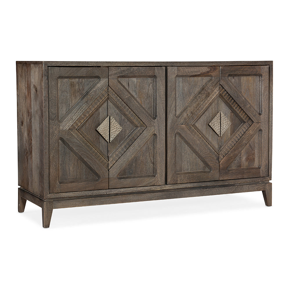 Commerce & Market Carved Accent Chest 