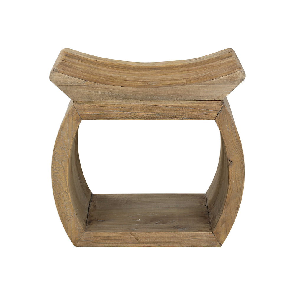 Connor Accent Stool Living Room Uttermost   