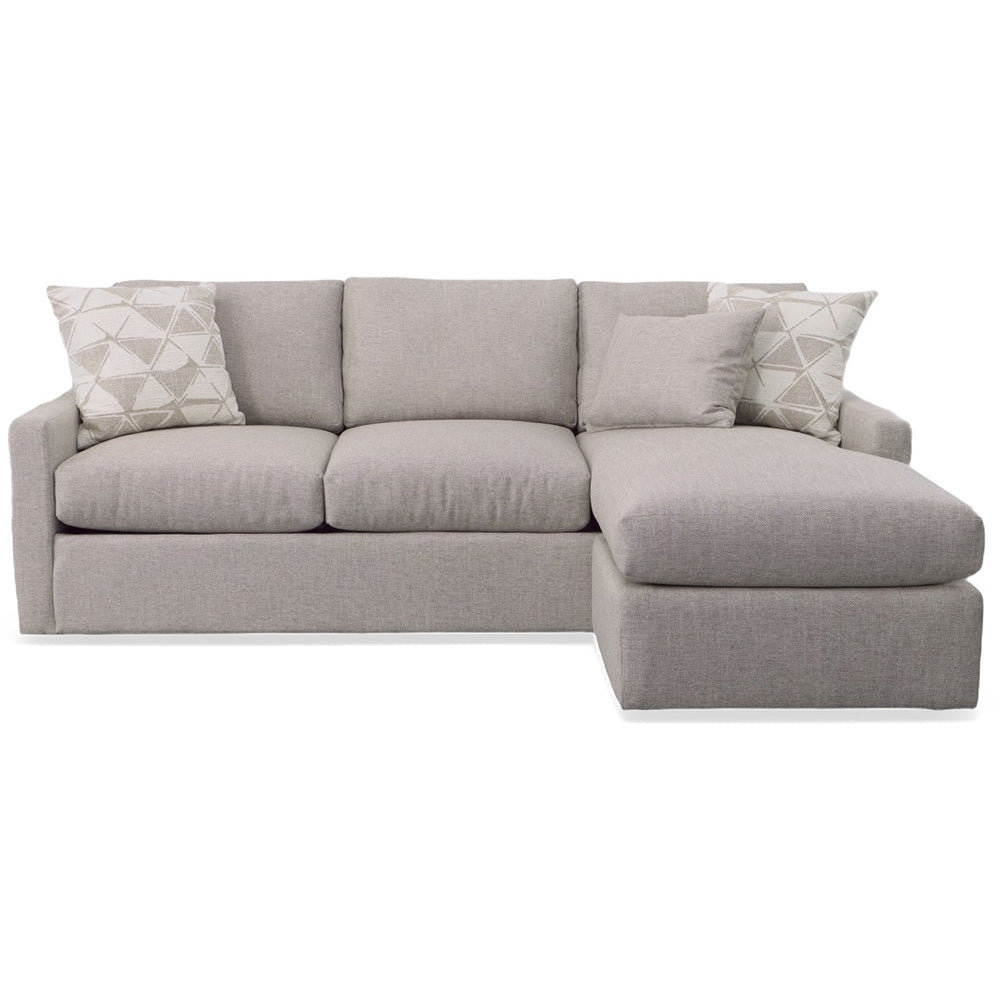 Dawn Sofa with Reversible Chaise Clearance Jonathan Louis   