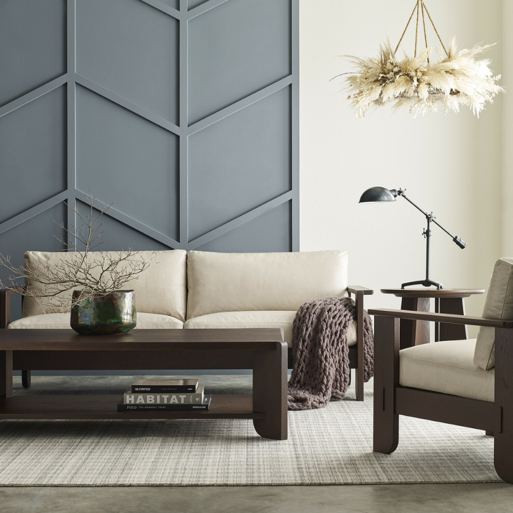 Portfolio120 Dearborn Wood-Frame Sofa Living Room Stickley   