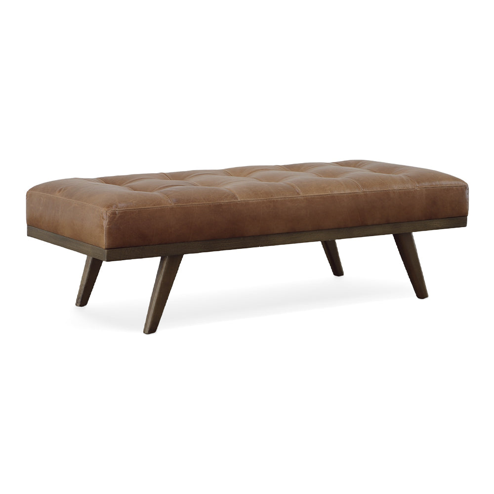 Drew Leather Ottoman | Precedent Furniture | Seldens – Seldens Designer ...