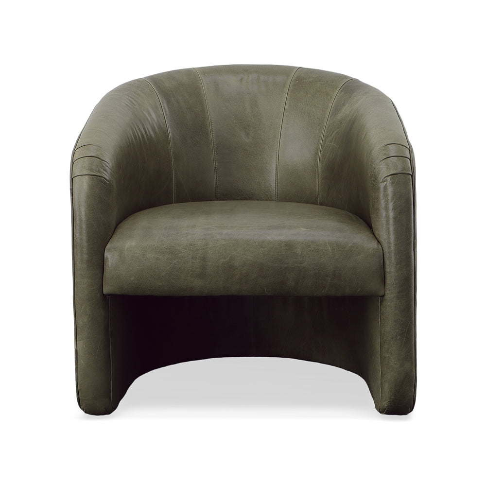 Eve Leather Chair Living Room Precedent   