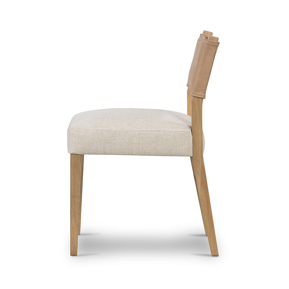 Ferris Dining Chair, Beige Dining Room Four Hands   