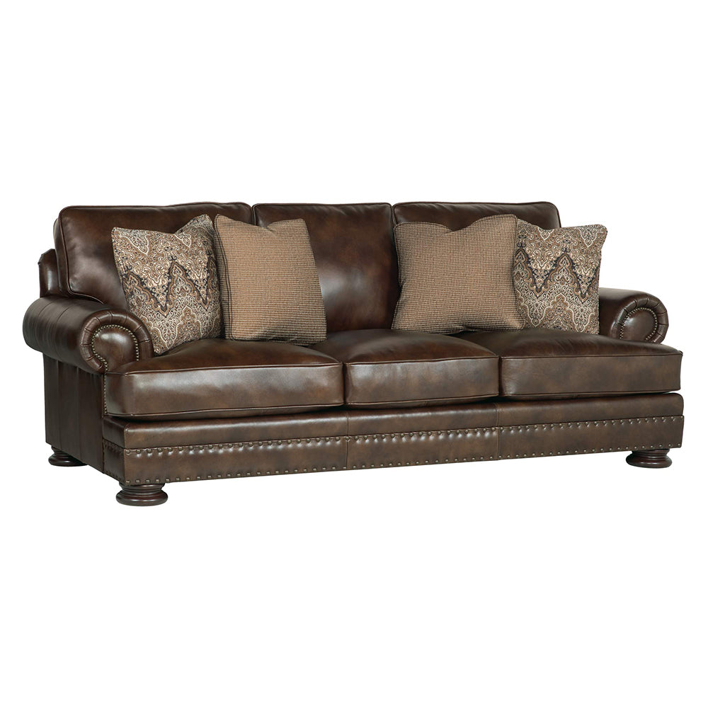 Foster Leather Sofa Clearance Bernhardt   