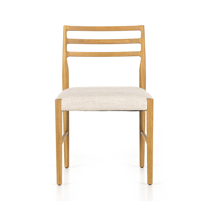 Glenmore Dining Chair, Buff Oak Dining Room Four Hands   