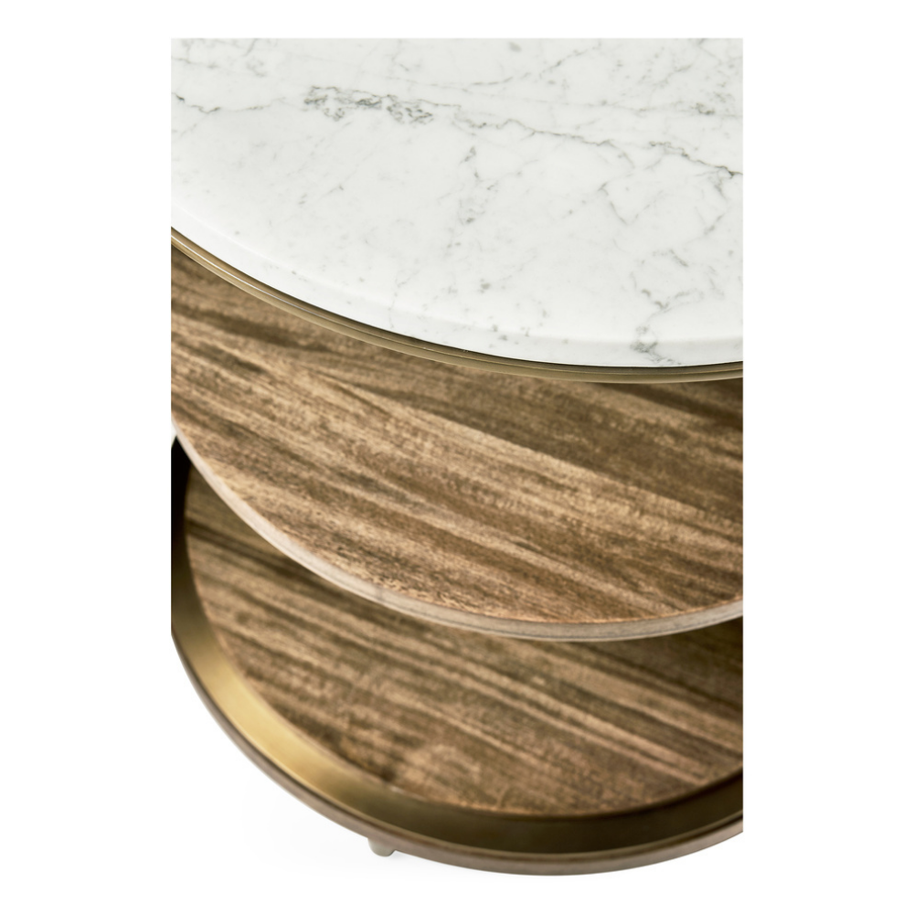 Hamilton Round Table with Marble 