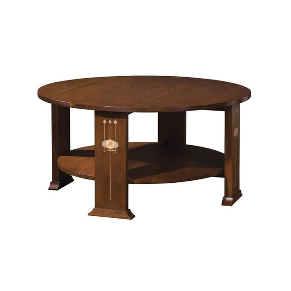 Harvey Ellis Round Cocktail Table