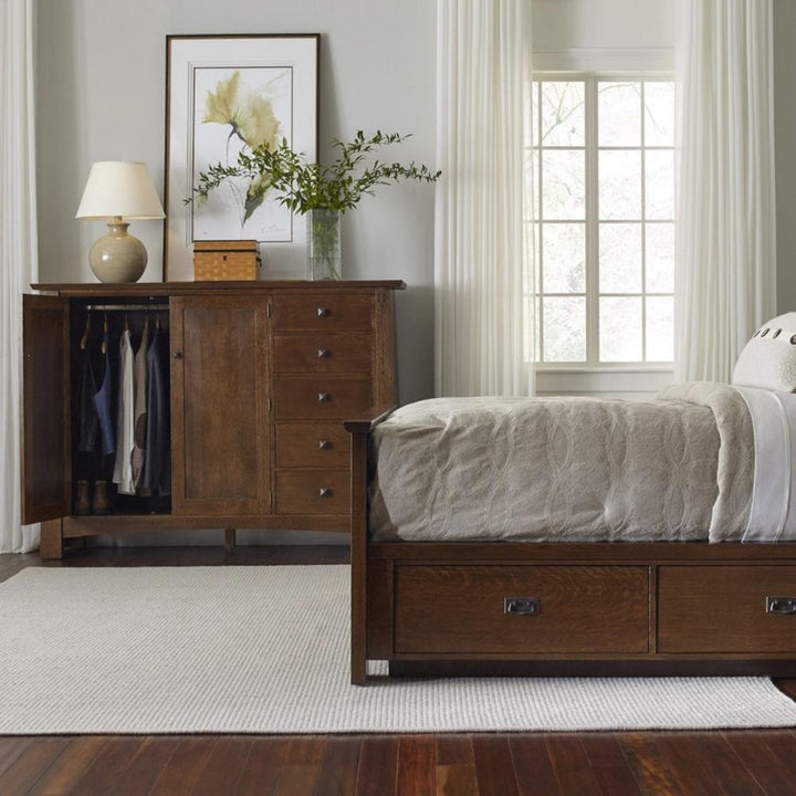 Highlands Low Armoire Bedroom Stickley   