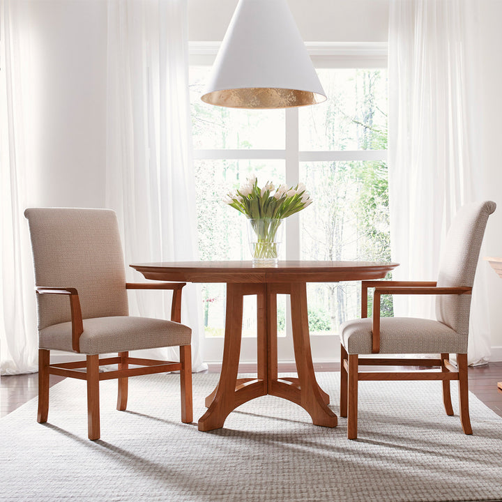 Highlands Round Dining Table Dining Room Stickley   