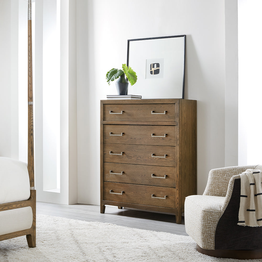 Chapman Five-Drawer Chest Bedroom Hooker Furniture   