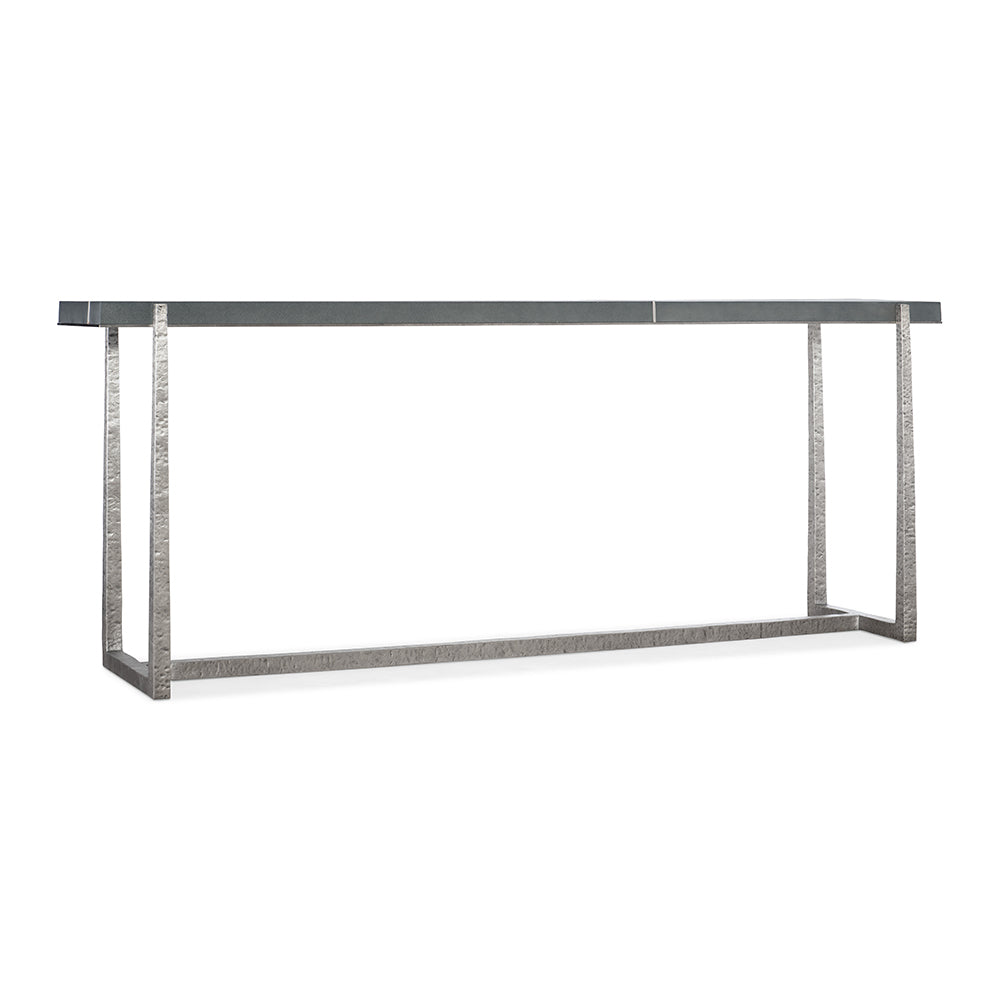 Chapman Mixed Media Console Table Living Room Hooker Furniture   