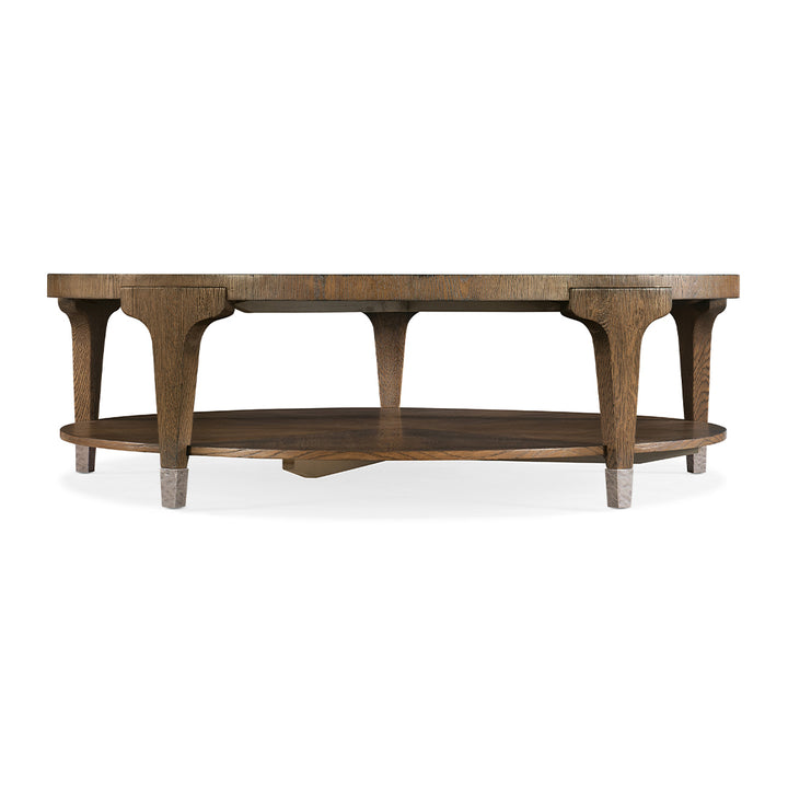 Chapman Round Cocktail Table Living Room Hooker Furniture   