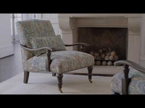 Silverado Bromley Fully Upholstered Arm Chair