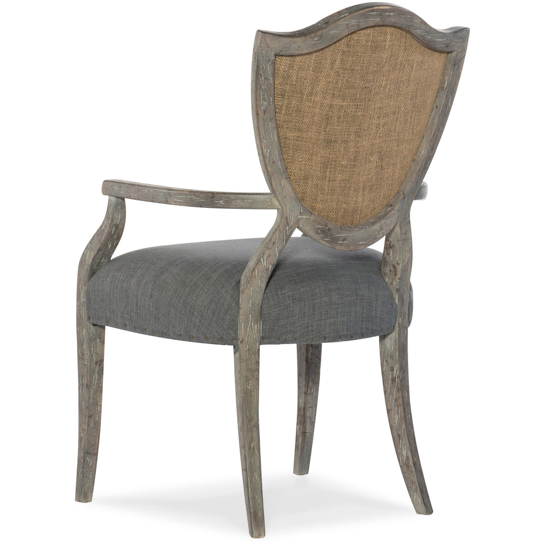 Beaumont Shield Arm Chair Dining Room Hooker Furniture   