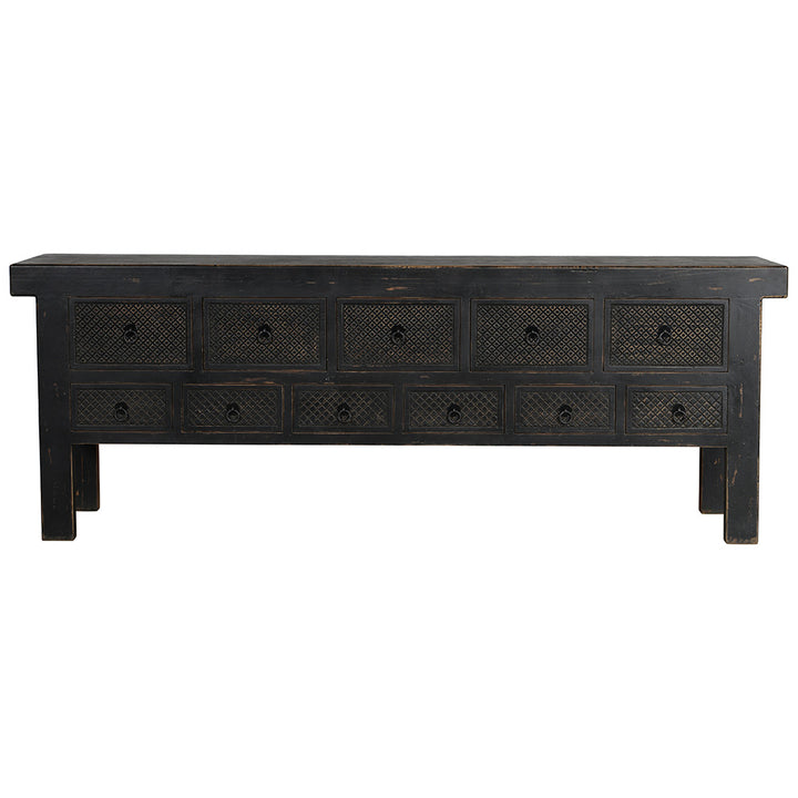 Lahey 11 Drawer Console Table 