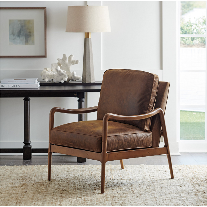 Leblanc Leather Chair 