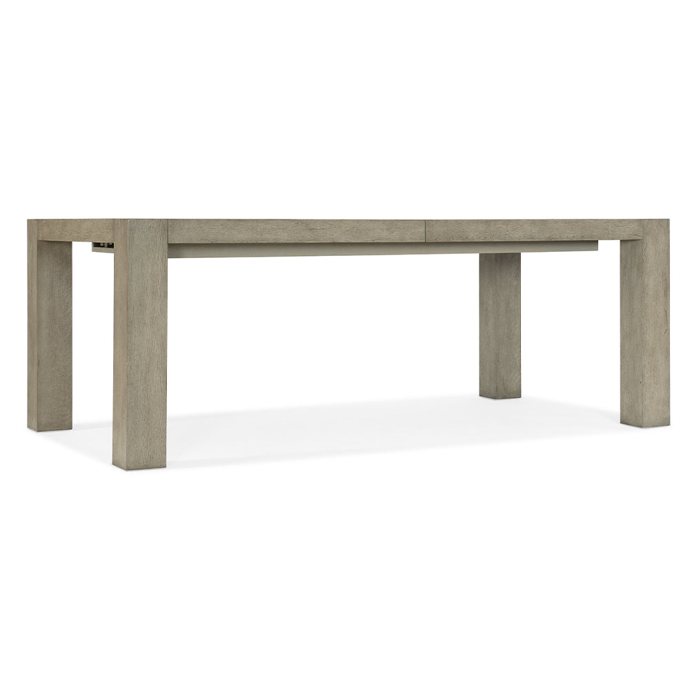 Linville Falls North Fork Rectangle Dining Table with Leaf Dining Room Hooker Furniture   
