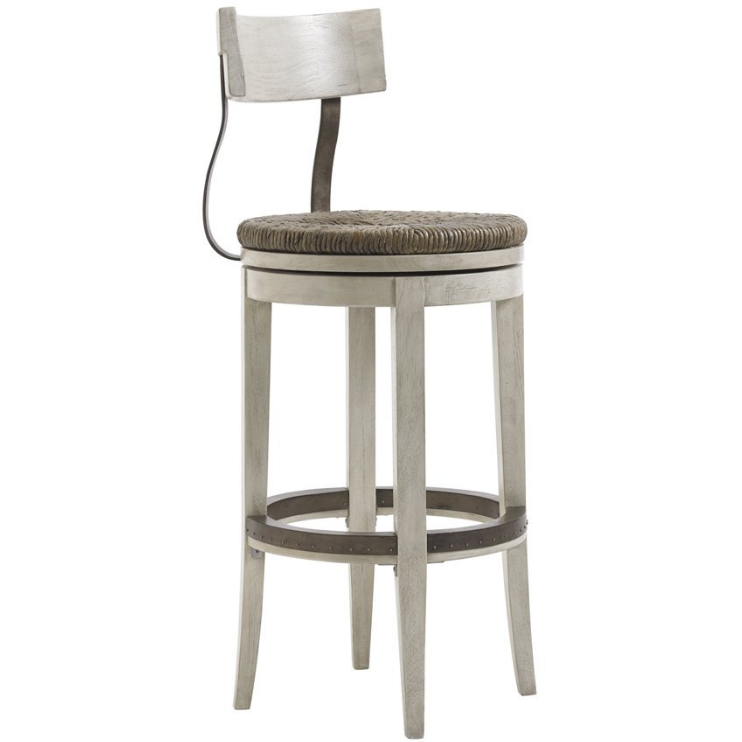 Oyster Bay Merrick Swivel Bar Stool Dining Room Lexington
