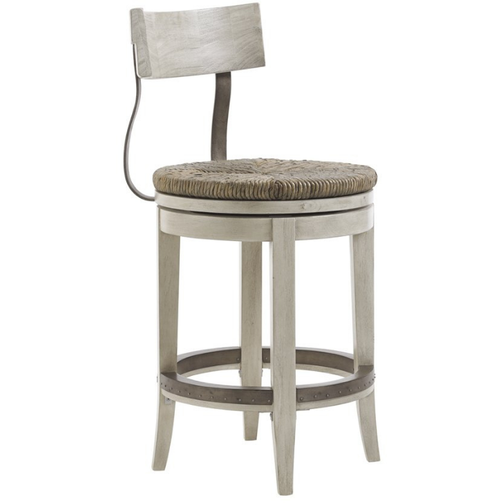 Oyster Bay Merrick Swivel Counter Stool Dining Room Lexington